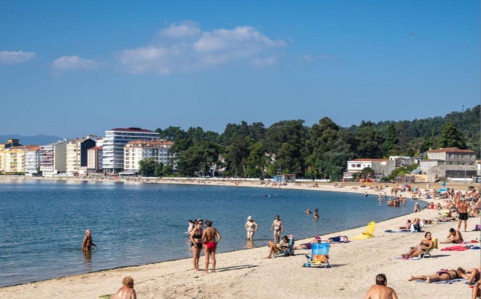 Apto Cortegada Vilagarcia de Arousa Exterior foto